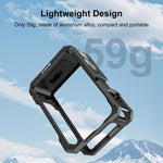 Telaio in metallo PULUZ per DJI Osmo Action 6 con attacco a slitta, Metal Cage