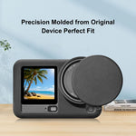 Custodia protettiva in silicone PULUZ per DJI Osmo Action 6 con cinturino da polso e copriobiettivo., Silicone Protective Cover