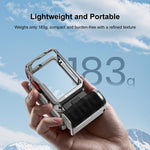 Adattatore di espansione per gabbia in metallo PULUZ per fotocamera DJI Osmo Action 6 con impugnatura, For DJI Osmo Action 6