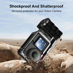Adattatore di espansione per gabbia in metallo PULUZ per fotocamera DJI Osmo Action 6 con impugnatura, For DJI Osmo Action 6