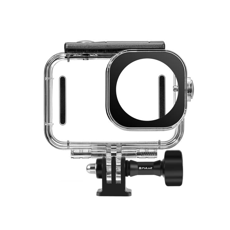 Per DJI Osmo Action 6 PULUZ Guscio subacqueo impermeabile fino a 60 m / 196 piedi con adattatore invisibile e vite lunga, Waterproof Shell