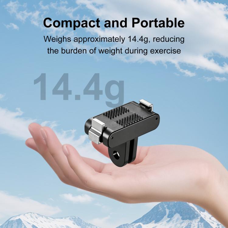 Per DJI Osmo Action 6 / Nano, base di montaggio a sgancio rapido magnetica in plastica PULUZ