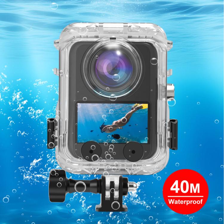 Custodia impermeabile per fotocamera DJI Osmo 360 PULUZ, resistente fino a 40 metri di profondità, per immersioni e immersioni., For DJI Osmo 360
