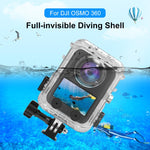 Custodia impermeabile per fotocamera DJI Osmo 360 PULUZ, resistente fino a 40 metri di profondità, per immersioni e immersioni., For DJI Osmo 360