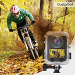 Custodia impermeabile per fotocamera DJI Osmo 360 PULUZ, resistente fino a 40 metri di profondità, per immersioni e immersioni., For DJI Osmo 360