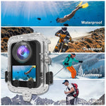 Custodia impermeabile per fotocamera DJI Osmo 360 PULUZ, resistente fino a 40 metri di profondità, per immersioni e immersioni., For DJI Osmo 360