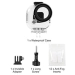 Per Insta360 GO Ultra Custodia impermeabile fino a 50 m, corpo principale della fotocamera, custodia subacquea, For Insta360 GO Ultra Thumb Main Body
