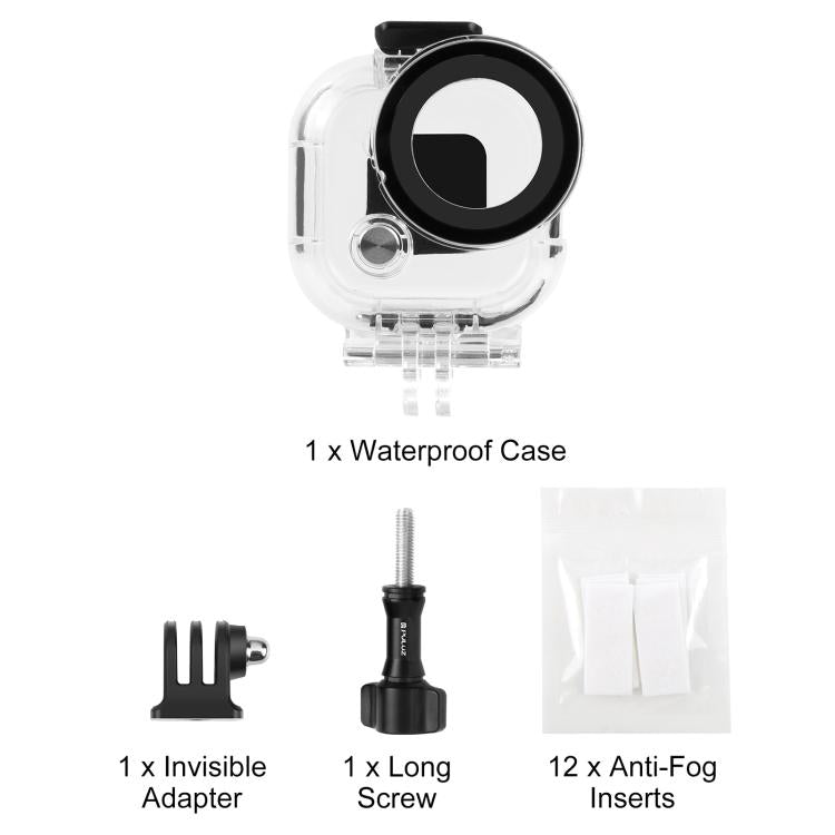 Per Insta360 GO Ultra Custodia impermeabile fino a 50 m, corpo principale della fotocamera, custodia subacquea, For Insta360 GO Ultra Thumb Main Body