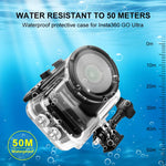 Custodia impermeabile 50m per fotocamera Insta360 GO Ultra PULUZ, copertura per immersioni., For Insta360 GO Ultra