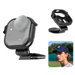 Per Insta360 GO Ultra, supporto per fotocamera POV/vlog con clip da cappellino da baseball PULEZ, For Insta360 GO Ultra Hat Clip
