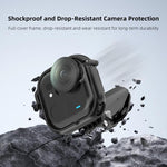 Per Insta360 GO Ultra, supporto per fotocamera POV/vlog con clip da cappellino da baseball PULEZ, For Insta360 GO Ultra Hat Clip