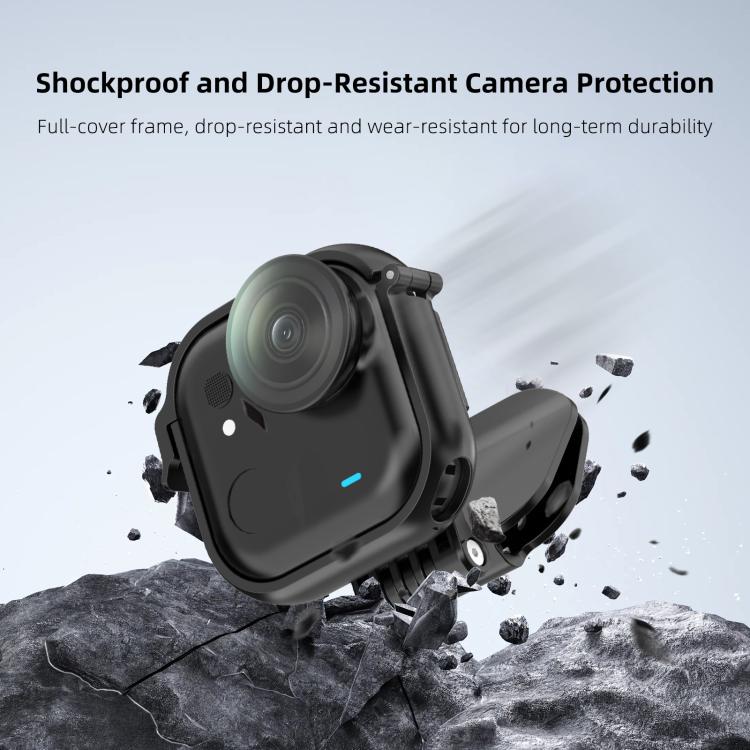Per Insta360 GO Ultra, supporto per fotocamera POV/vlog con clip da cappellino da baseball PULEZ, For Insta360 GO Ultra Hat Clip