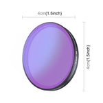Filtro ND8 per obiettivo per action camera DJI Osmo Action 6 PULUZ., ND8