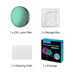 Filtro CPL per obiettivo per action camera DJI Osmo Action 6 PULUZ., CPL