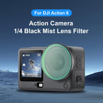 Filtro per obiettivo PULUZ Black Mist da 1/4" per action camera DJI Osmo Action 6 PULUZ., Black Mist 1/4