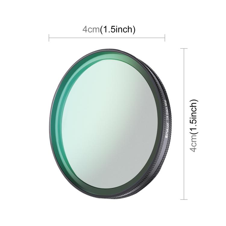 Filtro per obiettivo PULUZ Black Mist da 1/4" per action camera DJI Osmo Action 6 PULUZ., Black Mist 1/4