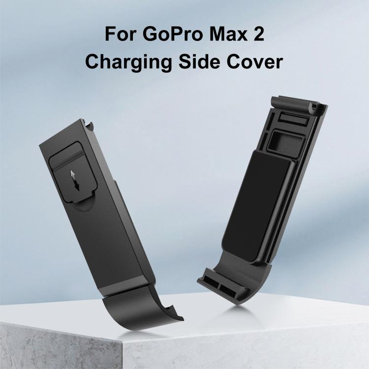 Coperchio dell'interfaccia laterale della batteria in ABS per GoPro MAX2 PULEZ, Side Interface Cover