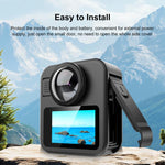 Coperchio dell'interfaccia laterale della batteria in ABS per GoPro MAX2 PULEZ, Side Interface Cover