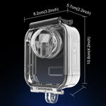 Custodia impermeabile PULUZ per GoPro MAX2, resistente fino a 50 m, ideale per immersioni., Waterproof Housing Case