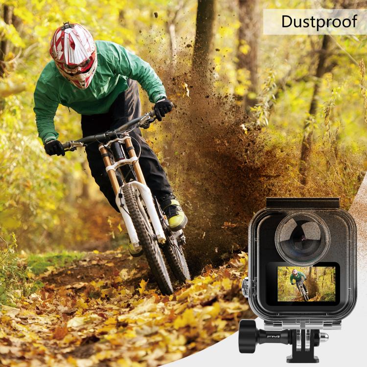 Custodia impermeabile PULUZ per GoPro MAX2, resistente fino a 50 m, ideale per immersioni., Waterproof Housing Case