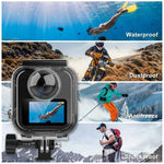 Custodia impermeabile PULUZ per GoPro MAX2, resistente fino a 50 m, ideale per immersioni., Waterproof Housing Case