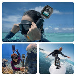 Custodia impermeabile PULUZ per GoPro MAX2, resistente fino a 50 m, ideale per immersioni., Waterproof Housing Case