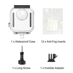 Custodia impermeabile PULUZ per GoPro MAX2, resistente fino a 50 m, ideale per immersioni., Waterproof Housing Case