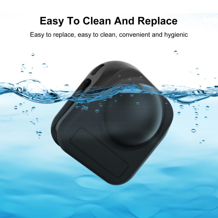 Cover protettiva in silicone per obiettivo corpo GoPro MAX2 PULEZ, Body Lens Cover