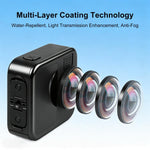 Protezione per obiettivo in vetro temperato ottico per GoPro MAX2 PULEZ, Glass Lens Guard