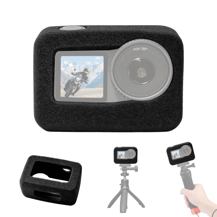 Parabrezza in schiuma ad alta densità PULUZ per DJI Osmo Action 6, For DJI Osmo Action 6