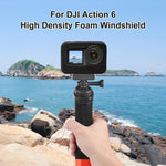 Parabrezza in schiuma ad alta densità PULUZ per DJI Osmo Action 6, For DJI Osmo Action 6