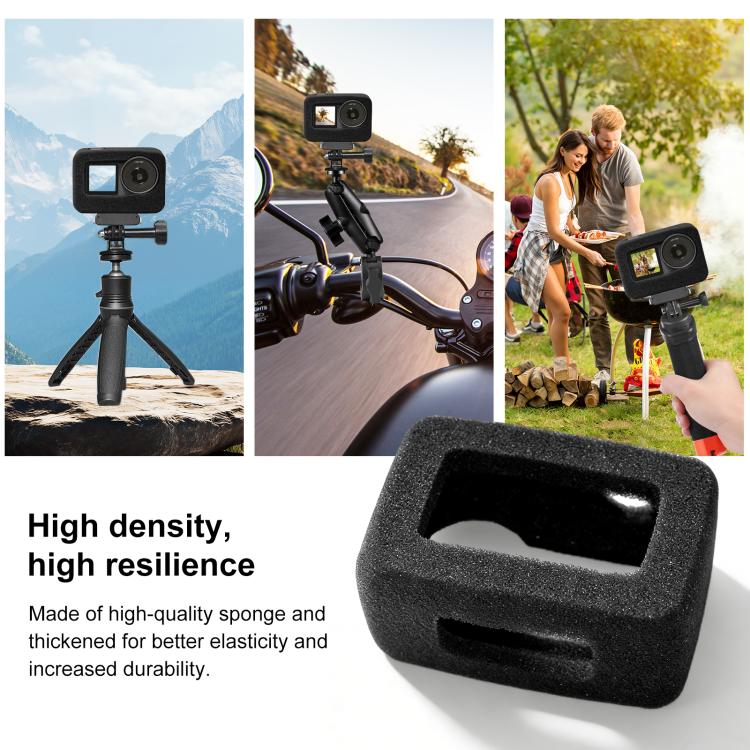 Parabrezza in schiuma ad alta densità PULUZ per DJI Osmo Action 6, For DJI Osmo Action 6