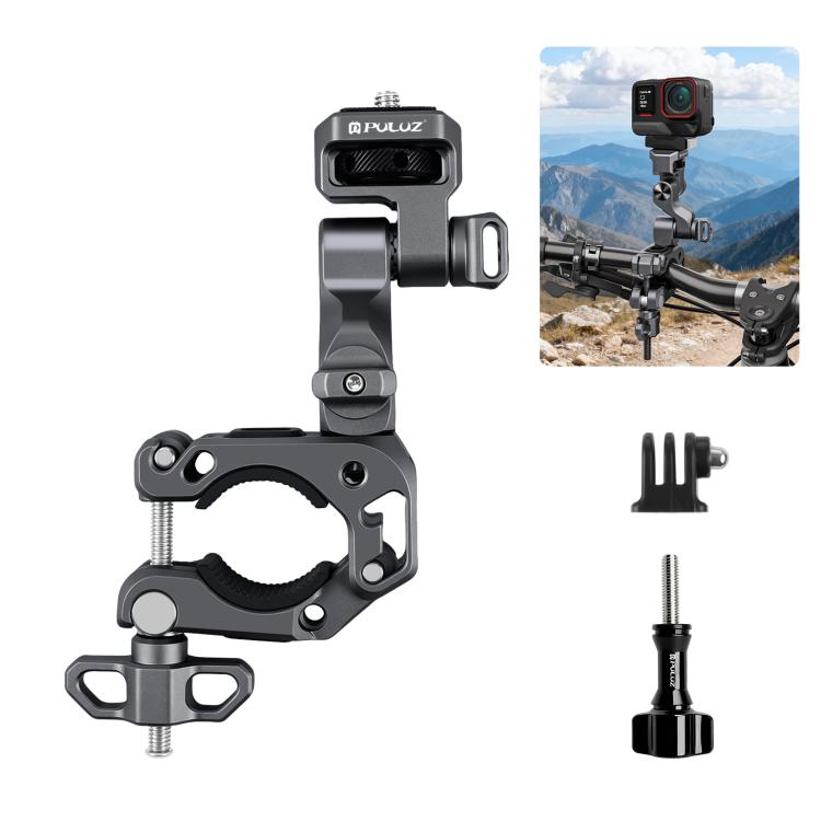 Supporto in lega di alluminio per gimbal a 3 vie