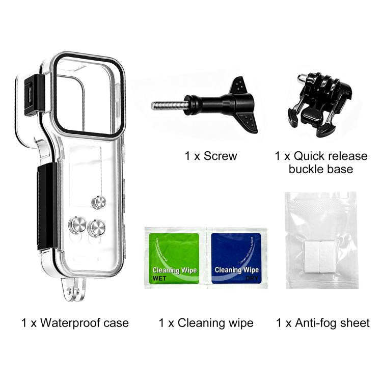 Custodia impermeabile per DJI Osmo Pocket 4 fino a 50 metri