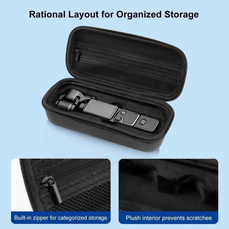 Borsa portaoggetti portatile in tessuto Oxford per DJI Osmo Pocket 4 PULUZ Mini., For DJI Osmo Pocket 4