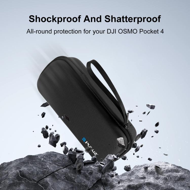 Borsa portaoggetti portatile in tessuto Oxford per DJI Osmo Pocket 4 PULUZ Mini., For DJI Osmo Pocket 4