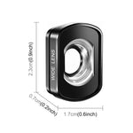 Filtro magnetico grandangolare da 112 gradi per obiettivo DJI Osmo Pocket 4/3, PULUZ For DJI Osmo Pocket 4 / 3