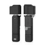 Cover in silicone TPU 4 in 1 PULUZ per corpo macchina, obiettivo, impugnatura e schermo del DJI OSMO Pocket 4.