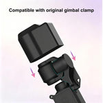 Cover in silicone TPU 4 in 1 PULUZ per corpo macchina, obiettivo, impugnatura e schermo del DJI OSMO Pocket 4.