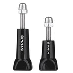PULUZ Manopola in plastica Vite lunga standard + Vite corta per GoPro Hero11 Black / HERO10 Black / HERO9 Black /HERO8 / HERO7 /6 /5 /5 Session /4 Session /4 /3+ /3 /2 /1 / Max, DJI OSMOAzione e altre action camera, 2 Screws (Plastic)