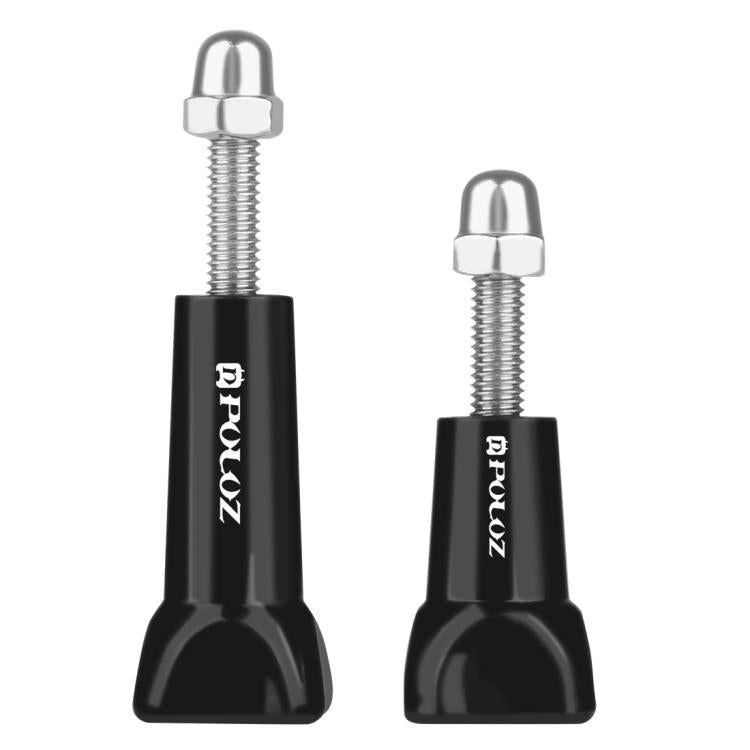 PULUZ Manopola in plastica Vite lunga standard + Vite corta per GoPro Hero11 Black / HERO10 Black / HERO9 Black /HERO8 / HERO7 /6 /5 /5 Session /4 Session /4 /3+ /3 /2 /1 / Max, DJI OSMOAzione e altre action camera, 2 Screws (Plastic)