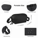 Borsa multifunzionale PULUZ per DJI Osmo Pocket 4 / 3, con tracolla, per il trasporto e la conservazione di dati e fotocamere digitali.