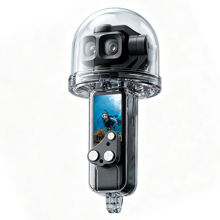 Custodia subacquea impermeabile PULUZ 50m per DJI Osmo Pocket 4P, For DJI Osmo Pocket 4P