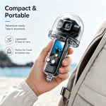 Custodia subacquea impermeabile PULUZ 50m per DJI Osmo Pocket 4P, For DJI Osmo Pocket 4P