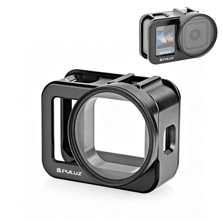Gabbia protettiva in lega di alluminio con filtro UV per GoPro MI