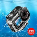 Custodia subacquea impermeabile PULUZ da 60 m per DJI Action 5 Pro / 4 / 3, For DJI Action 5 Pro / 4 / 3