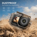 Custodia subacquea magnetica PULUZ impermeabile fino a 60 m per DJI Osmo Action 6, For DJI Osmo Action 6