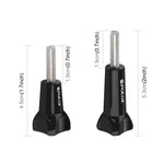 PULUZ Manopola in plastica Vite lunga standard + Vite corta per GoPro Hero11 Black / HERO10 Black / HERO9 Black /HERO8 / HERO7 /6 /5 /5 Session /4 Session /4 /3+ /3 /2 /1 / Max, DJI OSMOAzione e altre action camera, 2 Screws (Plastic)