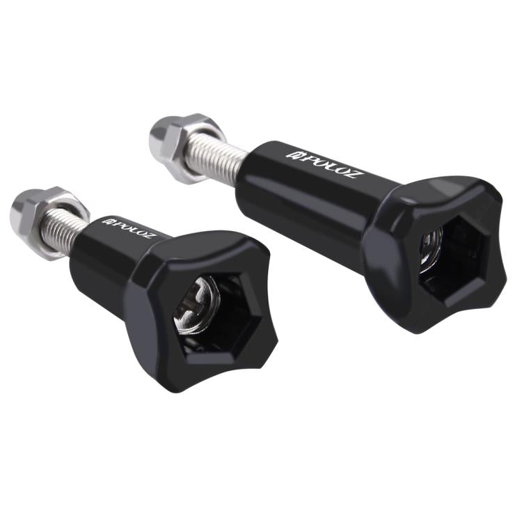PULUZ Manopola in plastica Vite lunga standard + Vite corta per GoPro Hero11 Black / HERO10 Black / HERO9 Black /HERO8 / HERO7 /6 /5 /5 Session /4 Session /4 /3+ /3 /2 /1 / Max, DJI OSMOAzione e altre action camera, 2 Screws (Plastic)