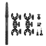 Supporto sgancio rapido per bicicletta con bastone selfie